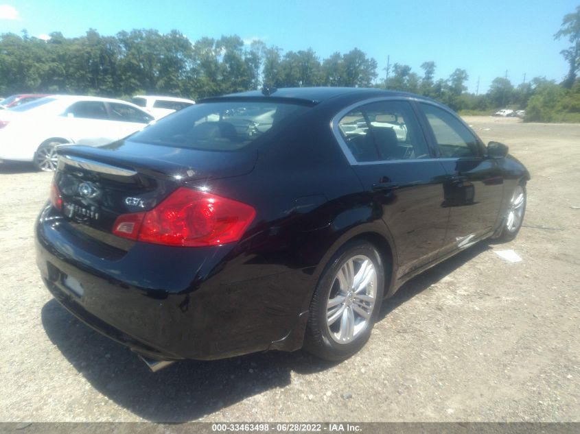 2013 INFINITI G37 SEDAN X JN1CV6AR7DM765397