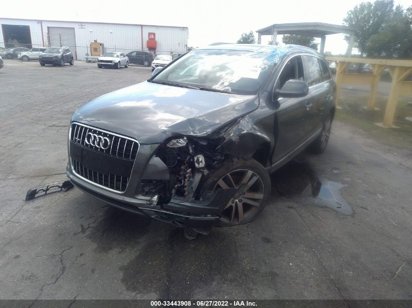 2014 AUDI Q7 3.0L TDI PREMIUM PLUS WA1LMAFE6ED013033
