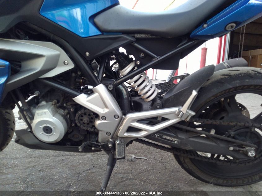 2018 BMW G310 R WB30G1102JR852433