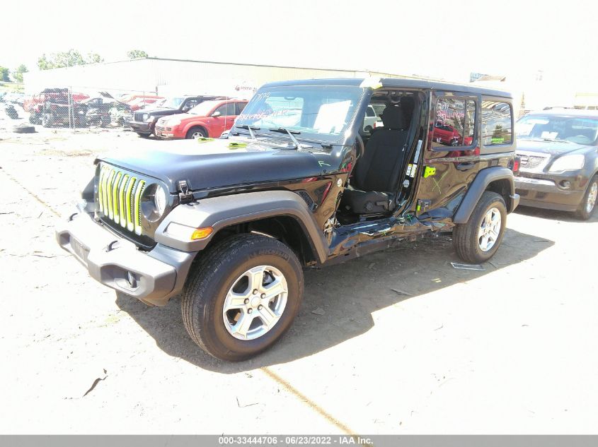 2018 JEEP WRANGLER UNLIMITED SPORT S 1C4HJXDN7JW145243