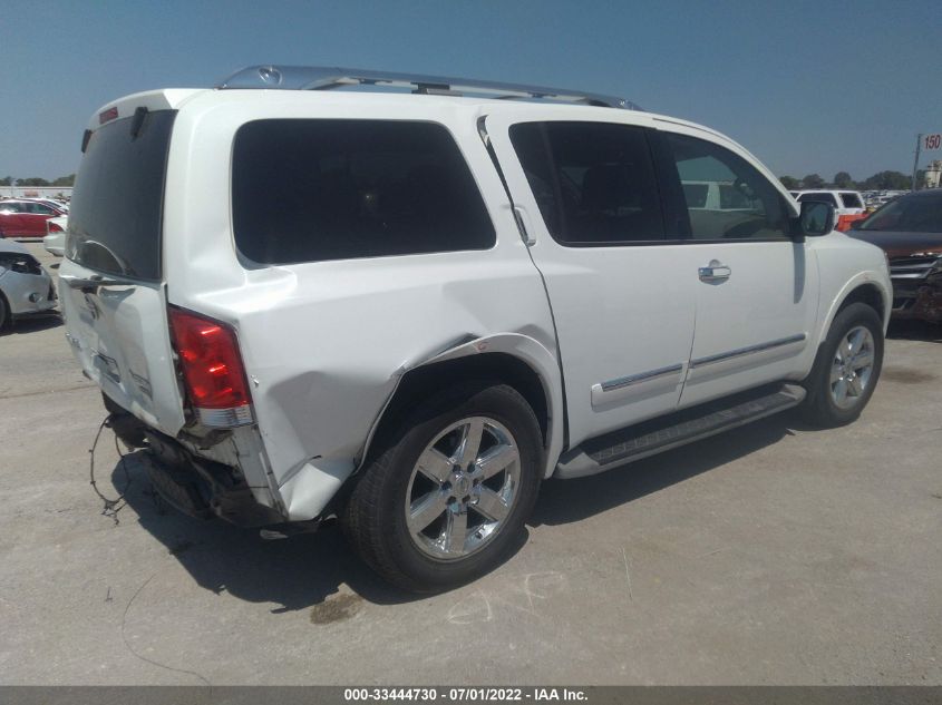 2013 NISSAN ARMADA PLATINUM 5N1BA0NC2DN604811