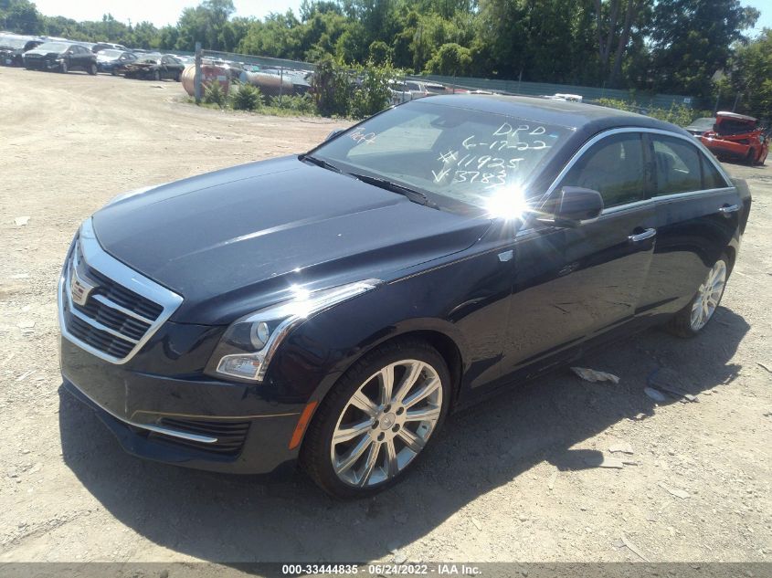 2018 CADILLAC ATS SEDAN LUXURY AWD 1G6AF5SX9J0113783