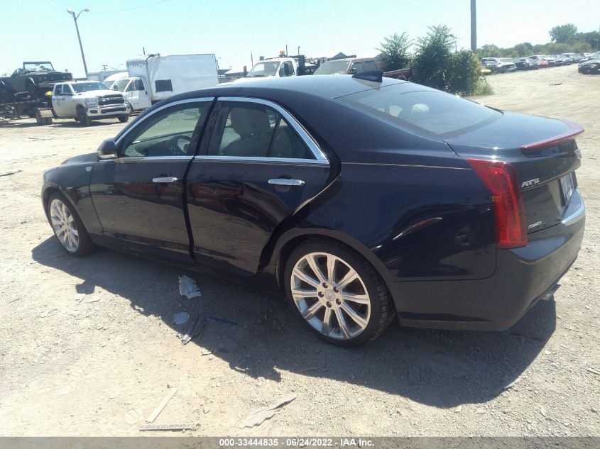 2018 CADILLAC ATS SEDAN LUXURY AWD 1G6AF5SX9J0113783