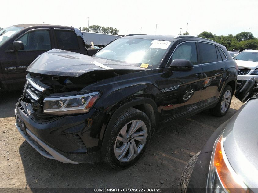 2021 VOLKSWAGEN ATLAS CROSS SPORT 3.6L V6 SEL 1V2BE2CA6MC205013