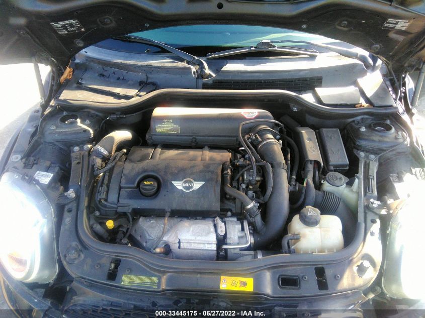 2013 MINI COOPER HARDTOP S WMWSV3C54DT395286