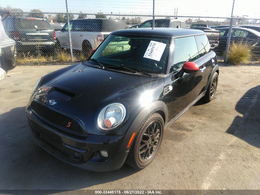 2013 MINI COOPER HARDTOP S WMWSV3C54DT395286