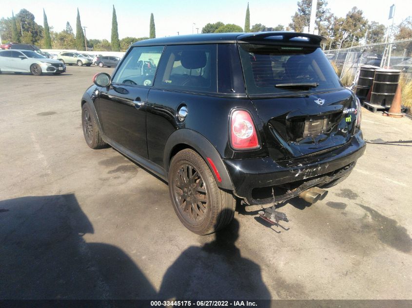 2013 MINI COOPER HARDTOP S WMWSV3C54DT395286