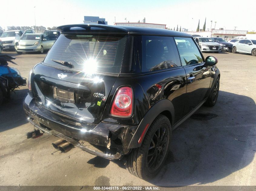 2013 MINI COOPER HARDTOP S WMWSV3C54DT395286