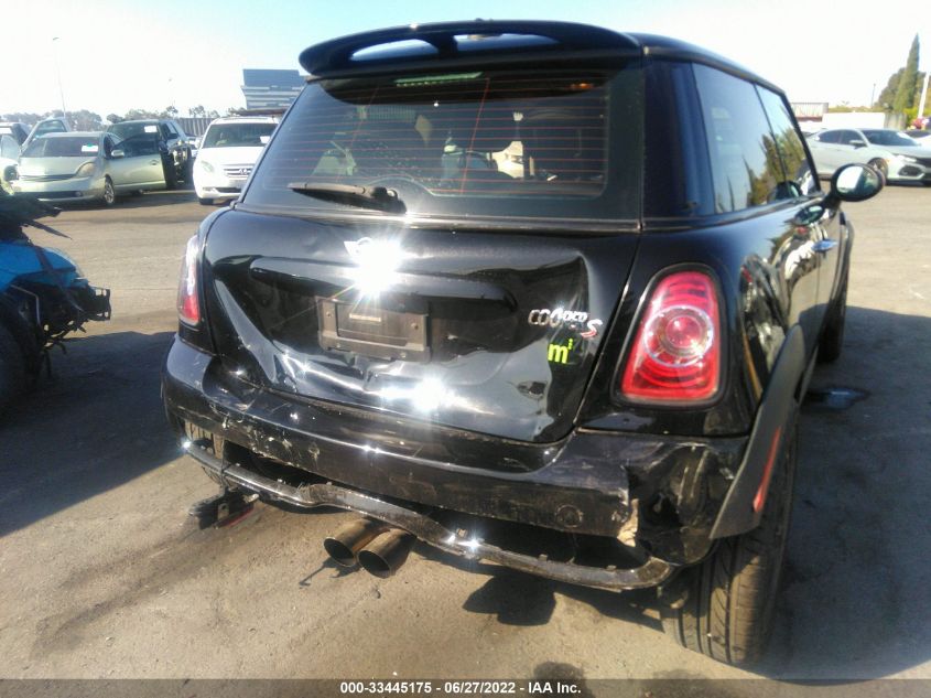 2013 MINI COOPER HARDTOP S WMWSV3C54DT395286