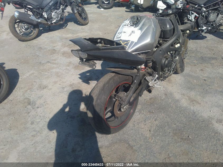 2005 YAMAHA YZFR6 L JYARJ06E15A027597