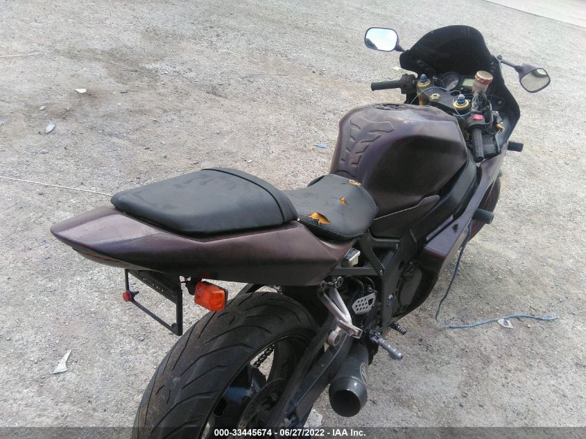 2004 SUZUKI GSX-R600 K JS1GN7CA142103302