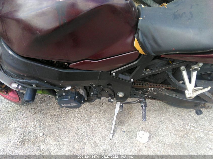 2004 SUZUKI GSX-R600 K JS1GN7CA142103302