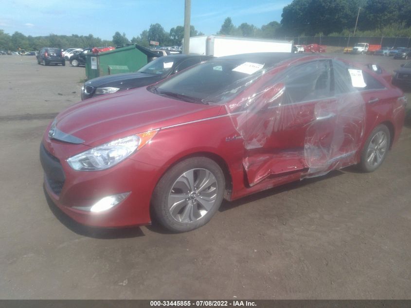 2014 HYUNDAI SONATA HYBRID LIMITED KMHEC4A45EA108083