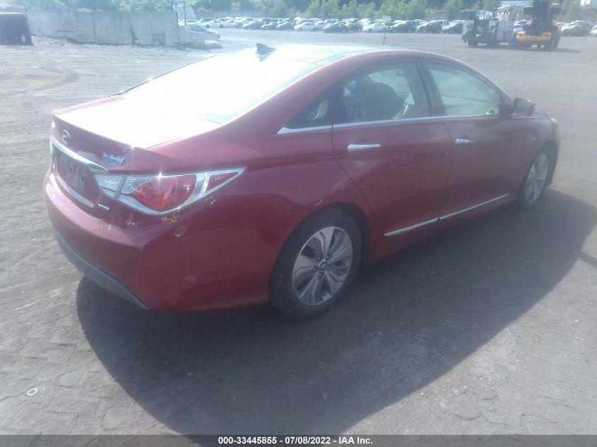 2014 HYUNDAI SONATA HYBRID LIMITED KMHEC4A45EA108083