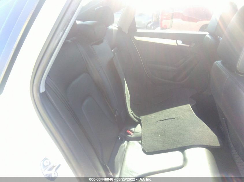 2013 AUDI A4 PREMIUM WAUBFAFL4DN043552