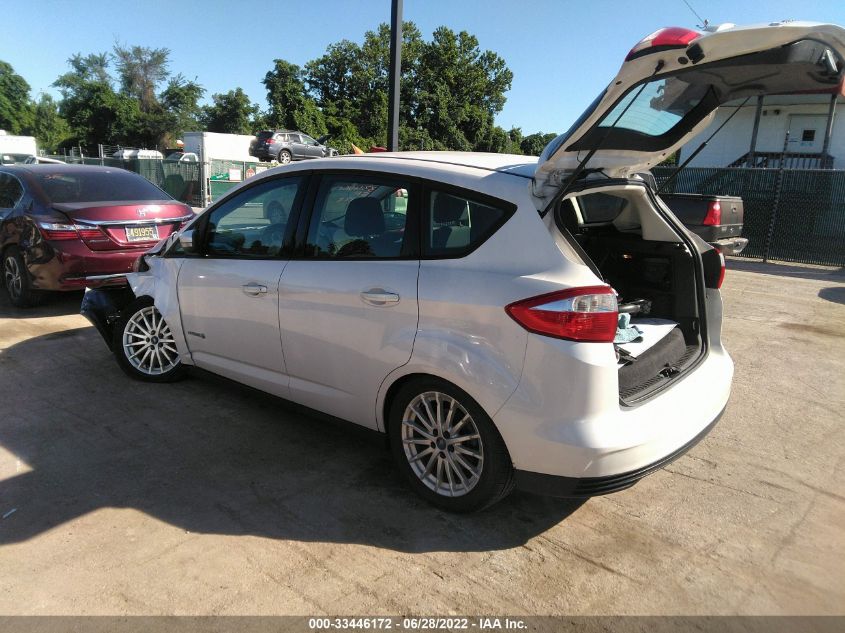 2013 FORD C-MAX HYBRID SE 1FADP5AU3DL502930