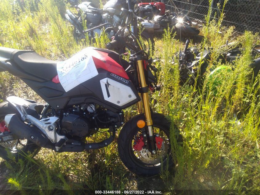 2020 HONDA GROM 125 MLHJC751XL5206601