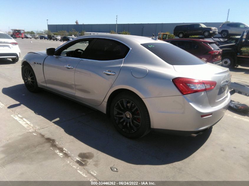 2014 MASERATI GHIBLI ZAM57XSA9E1101003