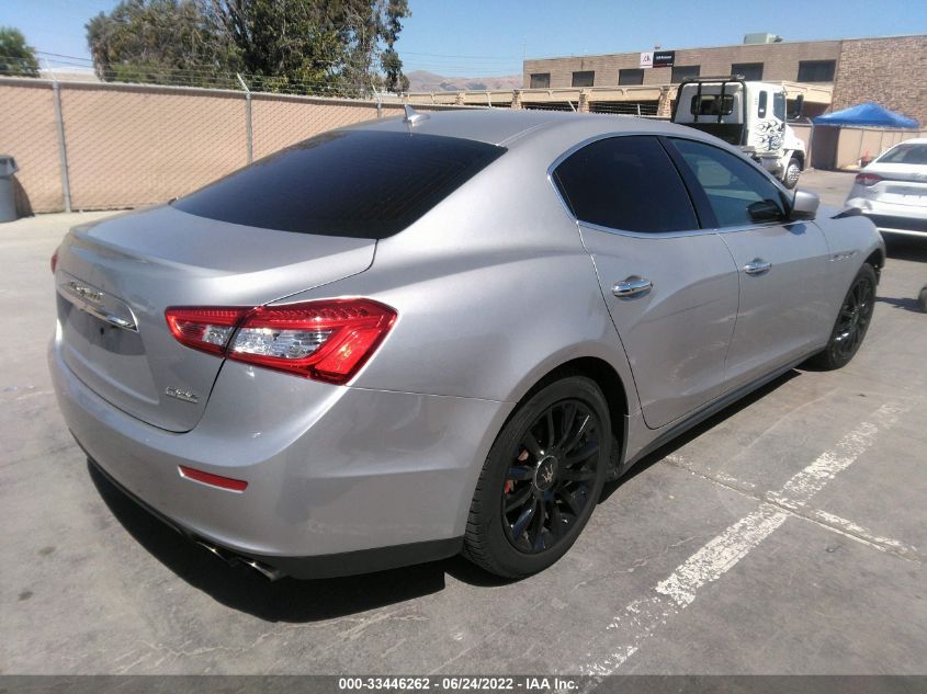 2014 MASERATI GHIBLI ZAM57XSA9E1101003