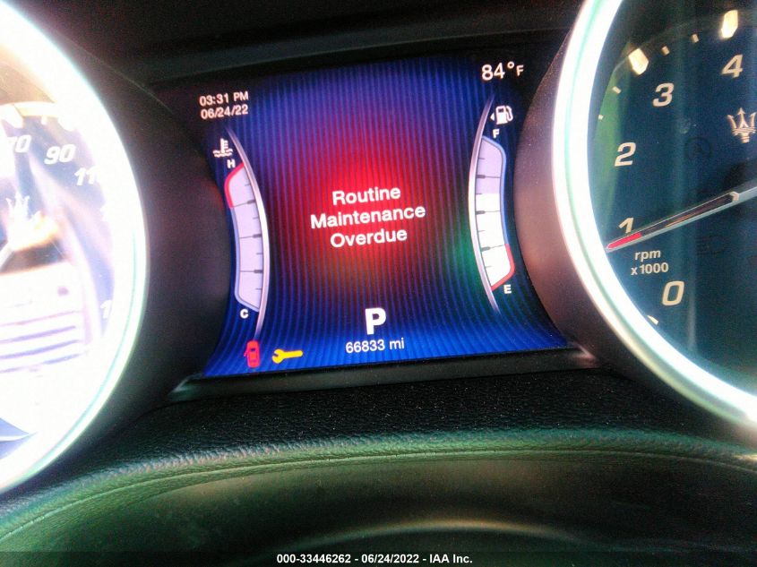 2014 MASERATI GHIBLI ZAM57XSA9E1101003