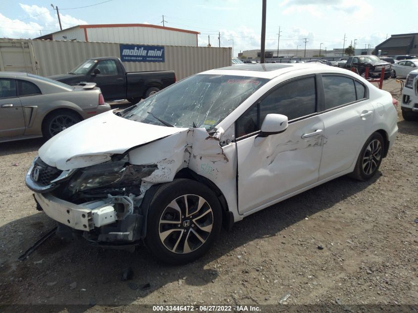 2013 HONDA CIVIC SDN EX 2HGFB2F89DH556629