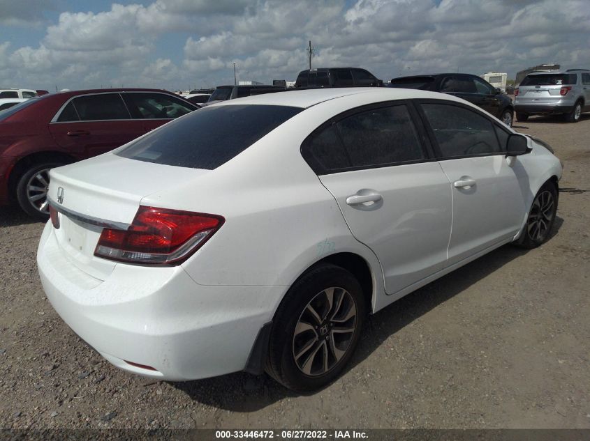 2013 HONDA CIVIC SDN EX 2HGFB2F89DH556629