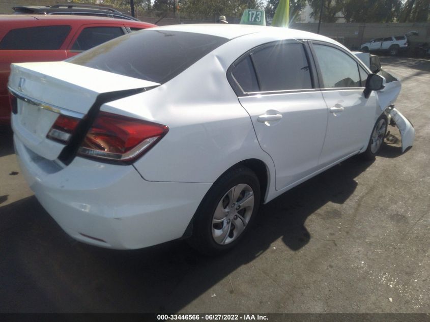 2013 HONDA CIVIC SDN LX 19XFB2F52DE226847