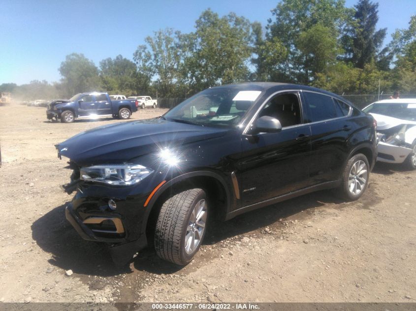 2019 BMW X6 XDRIVE35I 5UXKU2C54K0Z65364