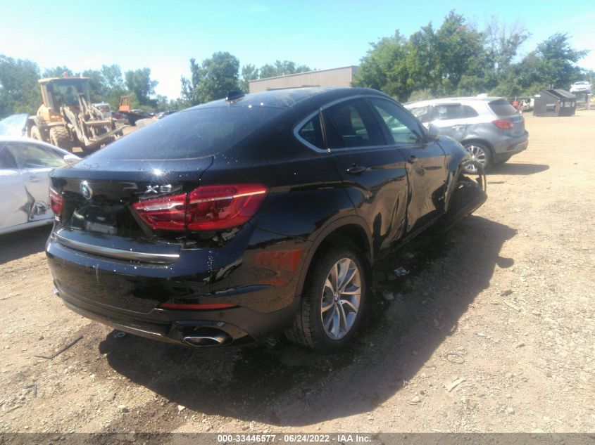 2019 BMW X6 XDRIVE35I 5UXKU2C54K0Z65364