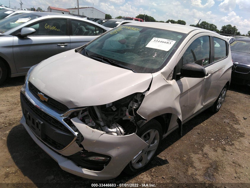 VIN KL8CB6SA6LC400625 2020 CHEVROLET SPARK LS