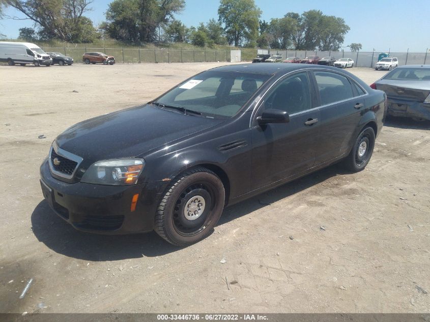 2013 CHEVROLET CAPRICE POLICE PATROL POLICE 6G1MK5U22DL829527