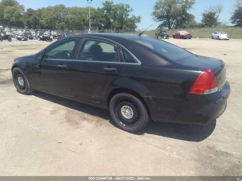 2013 CHEVROLET CAPRICE POLICE PATROL POLICE 6G1MK5U22DL829527