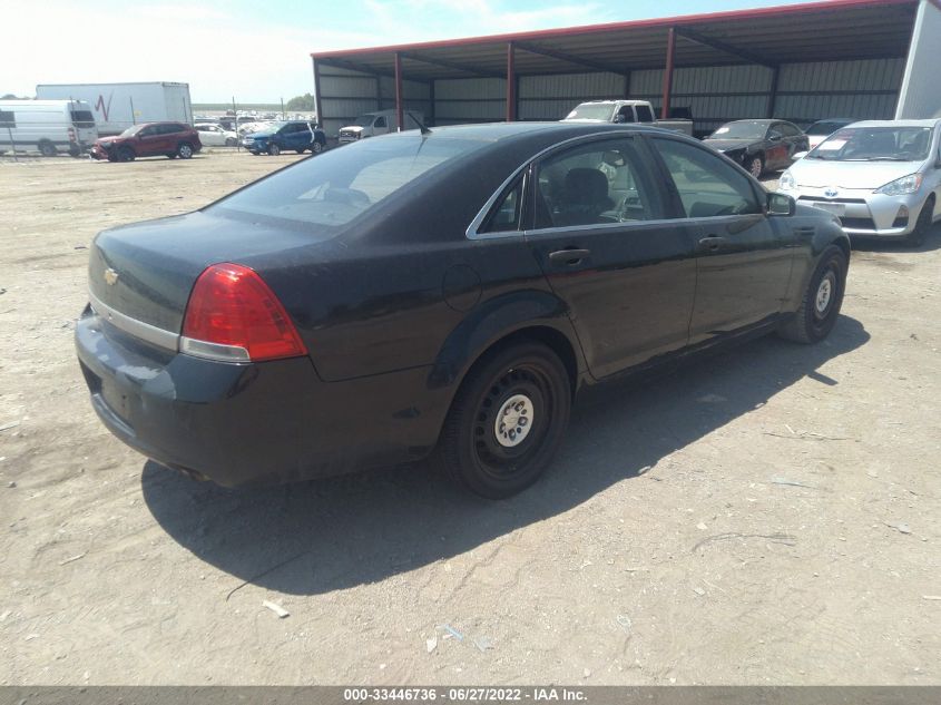 2013 CHEVROLET CAPRICE POLICE PATROL POLICE 6G1MK5U22DL829527