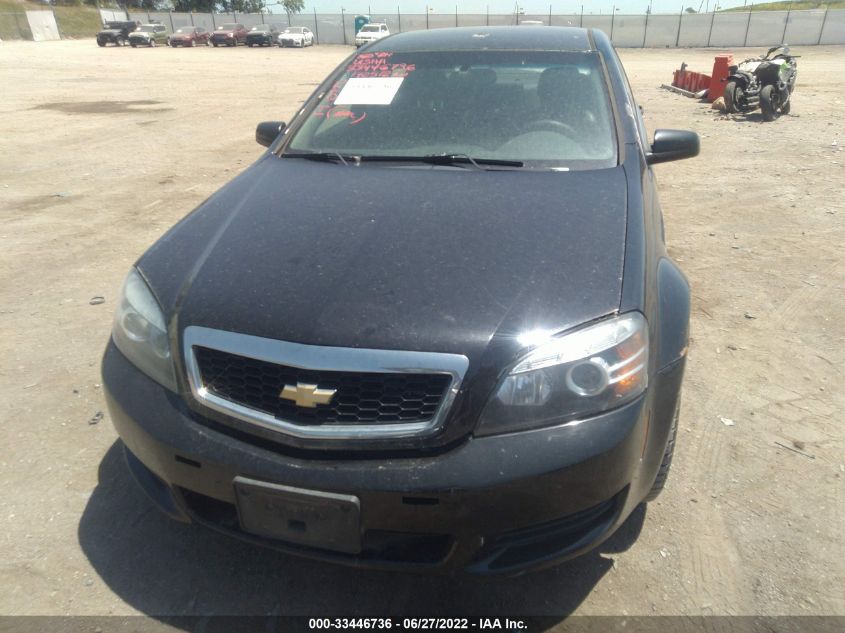 2013 CHEVROLET CAPRICE POLICE PATROL POLICE 6G1MK5U22DL829527
