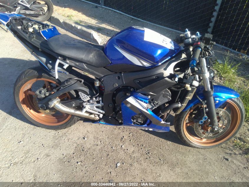 2004 YAMAHA YZFR6 L JYARJ06E44A017984