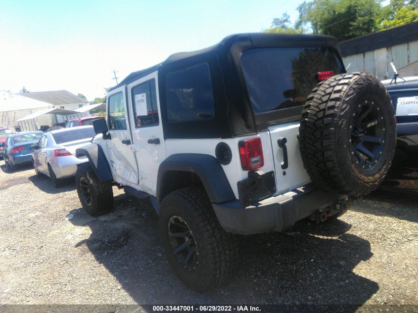 2015 JEEP WRANGLER UNLIMITED SPORT 1C4BJWDG3FL711814
