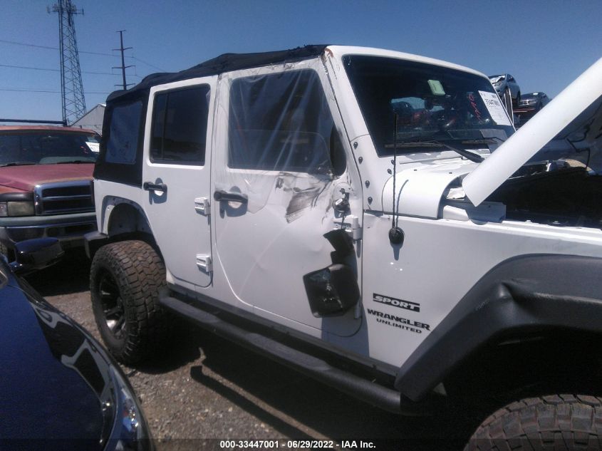 2015 JEEP WRANGLER UNLIMITED SPORT 1C4BJWDG3FL711814