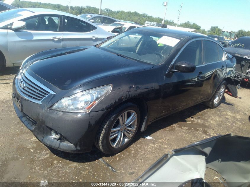 2013 INFINITI G37 SEDAN X JN1CV6AR1DM354965