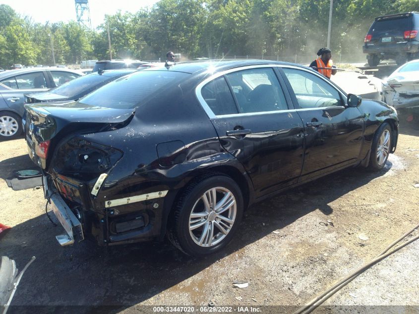 2013 INFINITI G37 SEDAN X JN1CV6AR1DM354965
