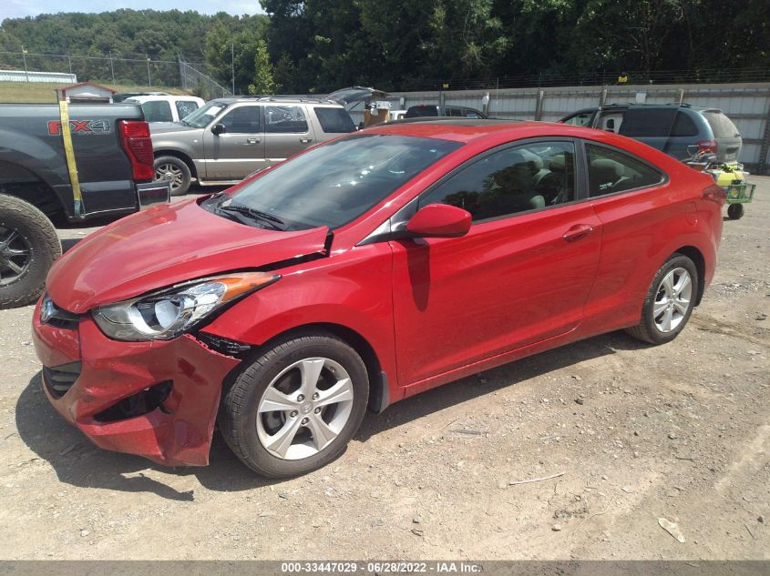 2013 HYUNDAI ELANTRA COUPE GS KMHDH6AE0DU019925