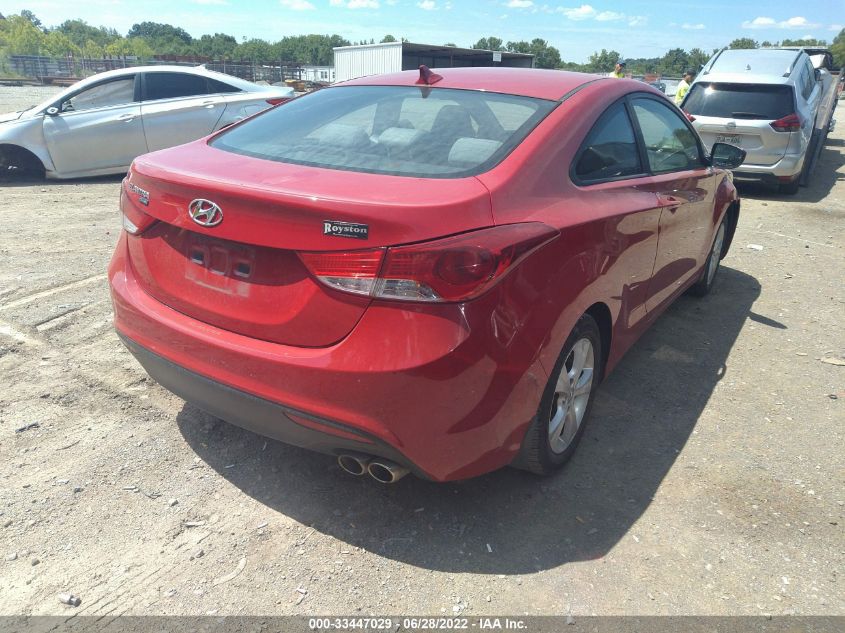 2013 HYUNDAI ELANTRA COUPE GS KMHDH6AE0DU019925