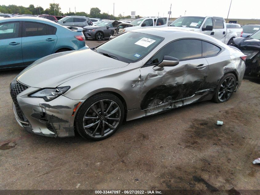 2022 LEXUS RC RC 350 F SPORT JTHGZ5BC3N5025220