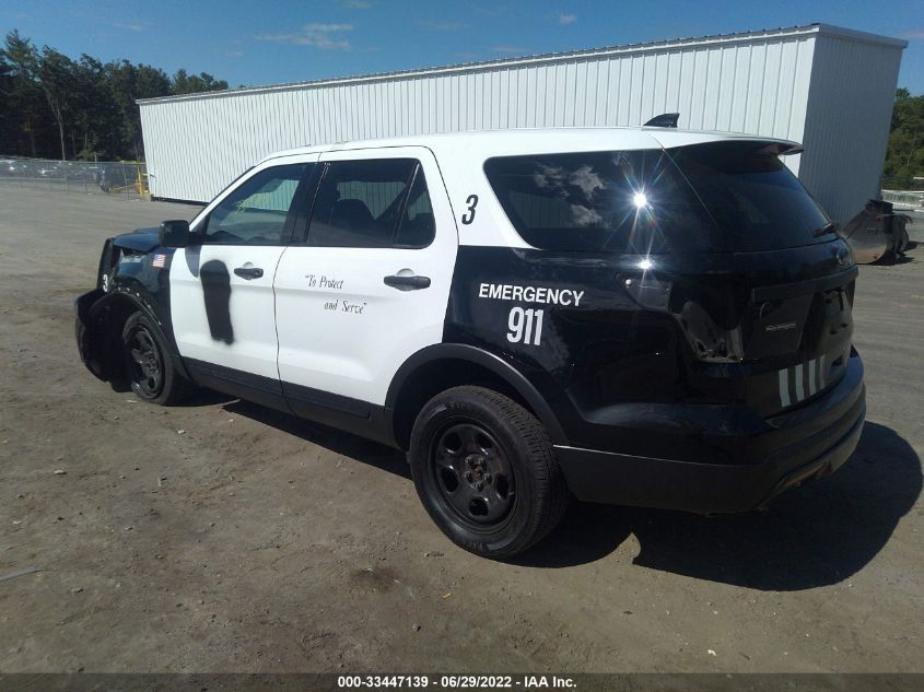 2017 FORD POLICE INTERCEPTOR 1FM5K8AR6HGC87399