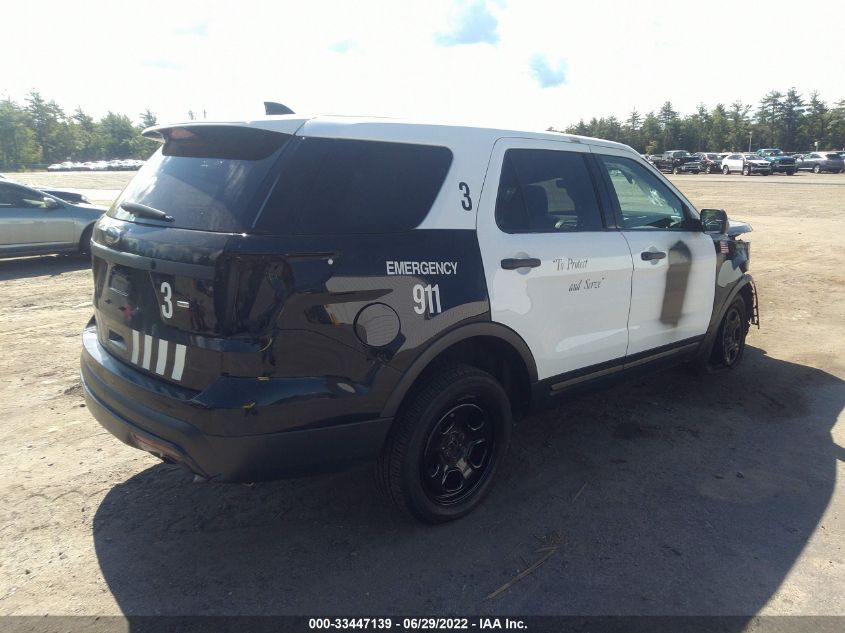 2017 FORD POLICE INTERCEPTOR 1FM5K8AR6HGC87399