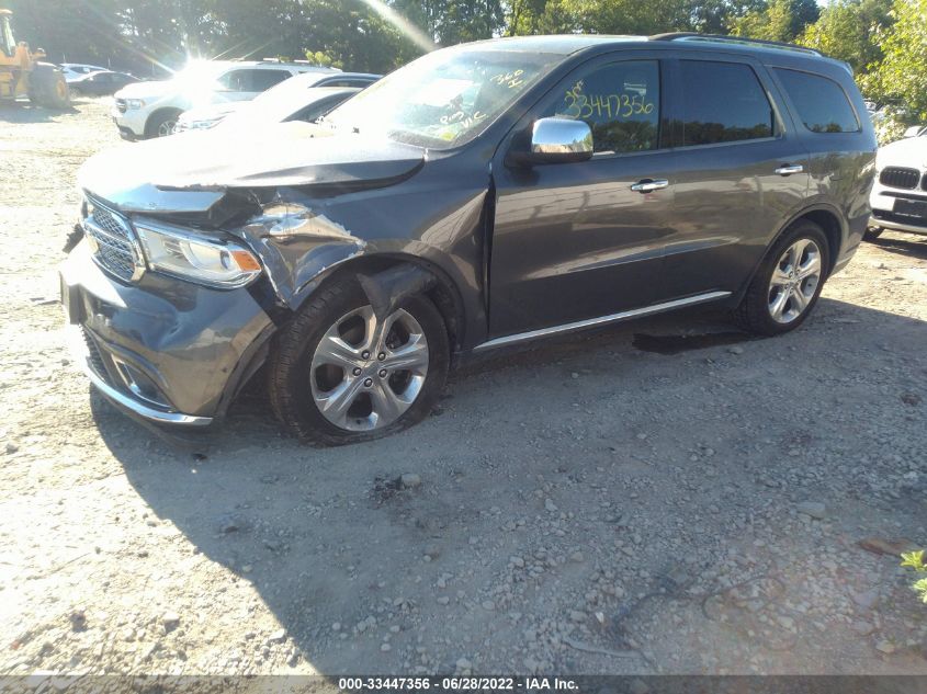 2014 DODGE DURANGO SXT 1C4RDHAGXEC537759