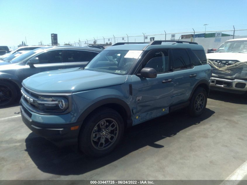 2021 FORD BRONCO SPORT BIG BEND 3FMCR9B67MRB03359