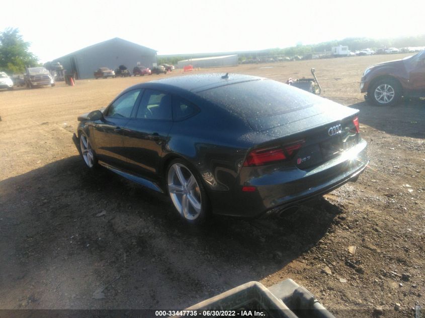 2017 AUDI RS 7 PRESTIGE WUAWAAFC6HN900319