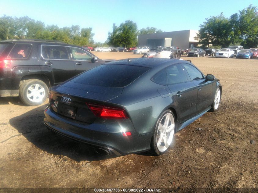 2017 AUDI RS 7 PRESTIGE WUAWAAFC6HN900319