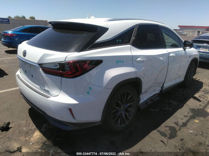 2017 LEXUS RX RX 450H F SPORT 2T2BGMCA2HC009554