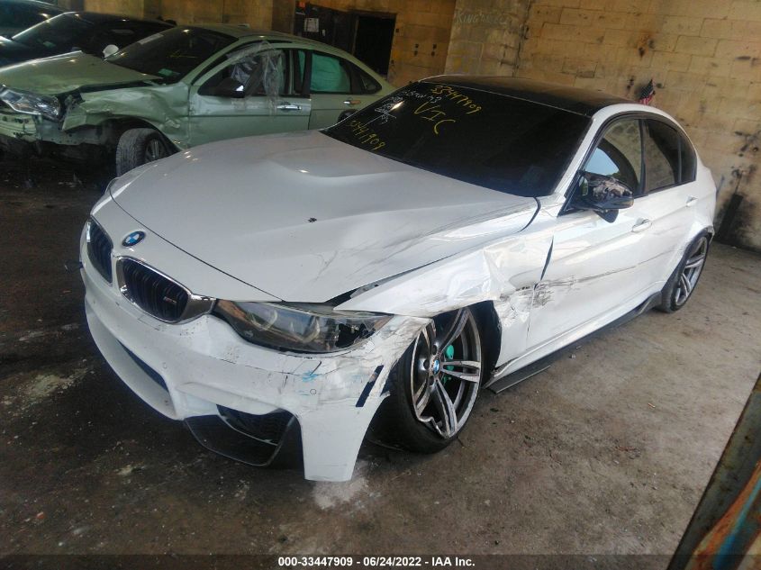 2015 BMW M3 WBS3C9C51FP804509